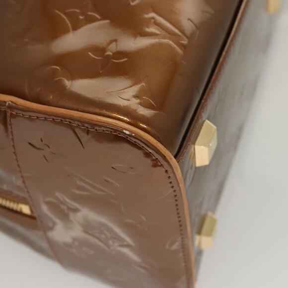 LOUIS VUITTON Monogram Vernis Tompkins Square Bag Bronze M91103 - Picture 15 of 16